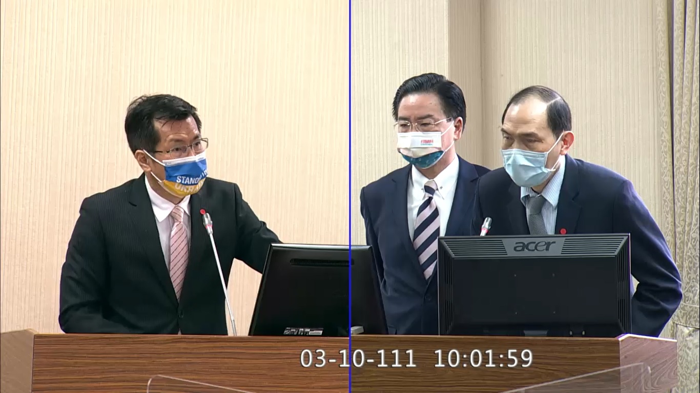 【有影】俄烏情勢/外交部全然狀況外 羅致政質詢吳釗燮一問三不知 67 031003