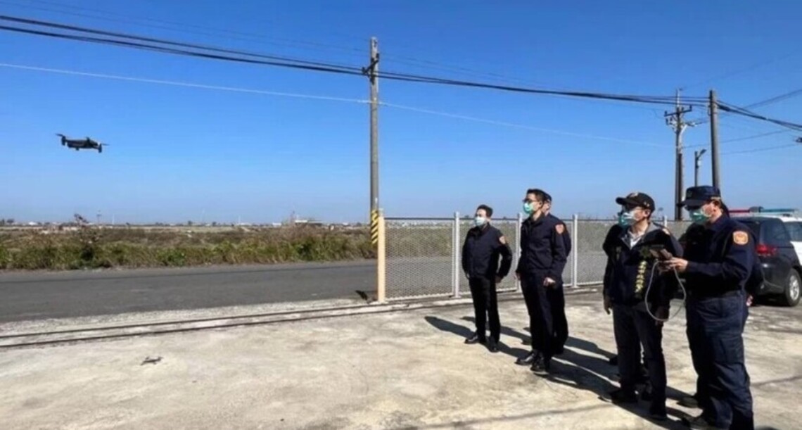 台南沿海設無人機巡治安