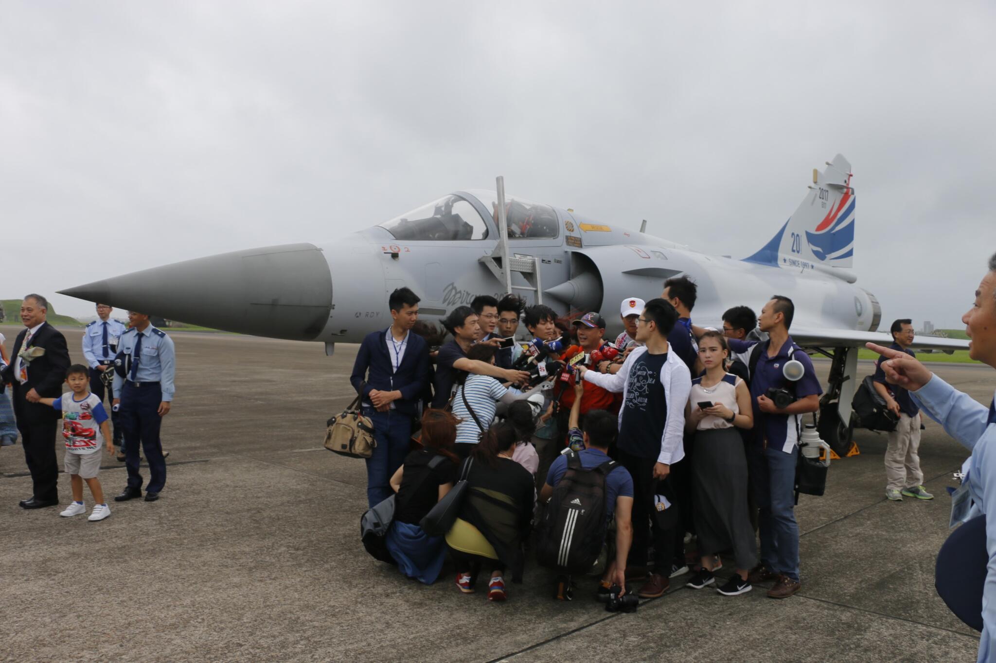 【有影】空軍幻象編號2017台東失事 五年前新竹基地開放曾擔任表演機 62 MG 6189