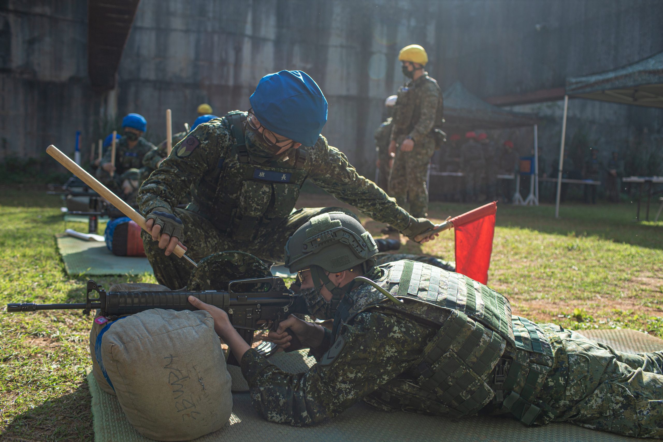 新制教召實彈射擊訓練 嫻熟建制武器操作