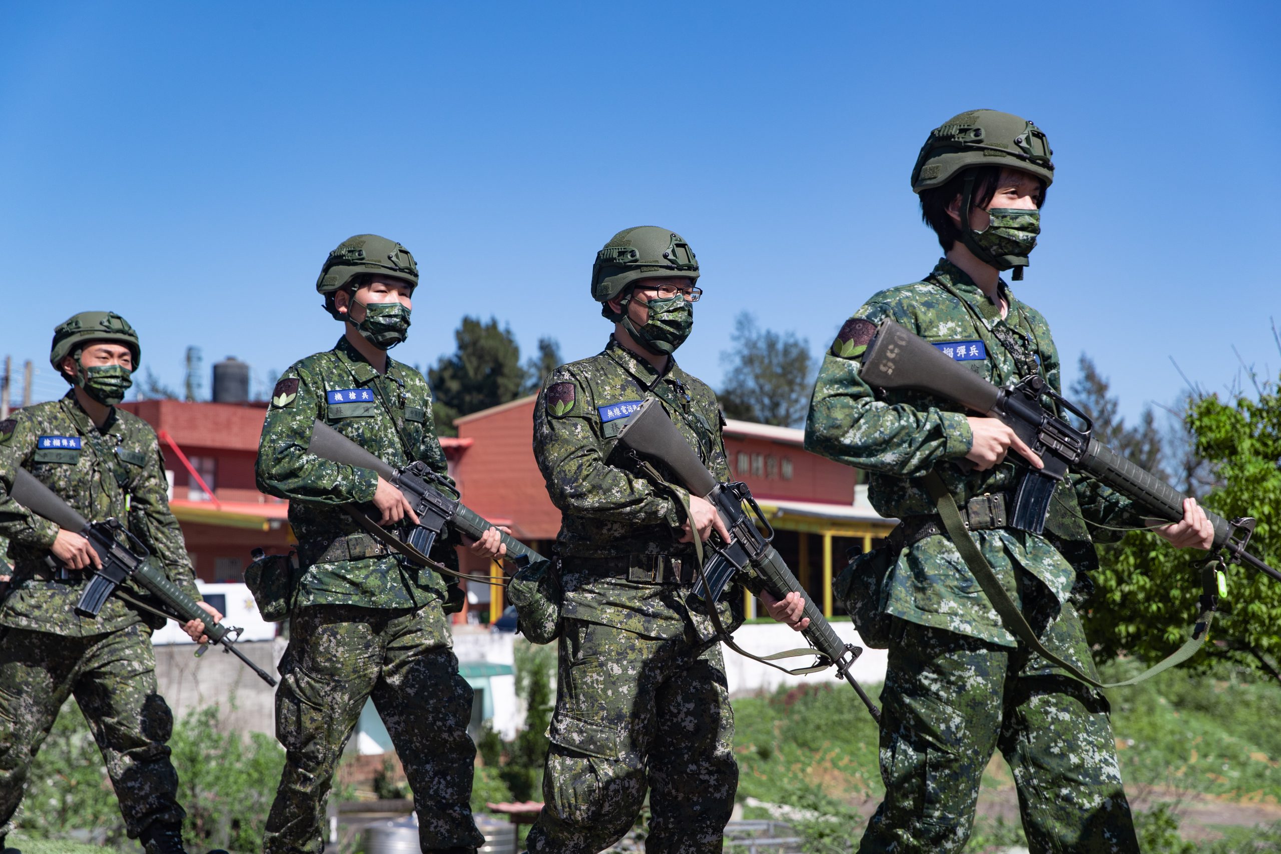206旅新制教召第4天　行軍訓練考驗召員體能