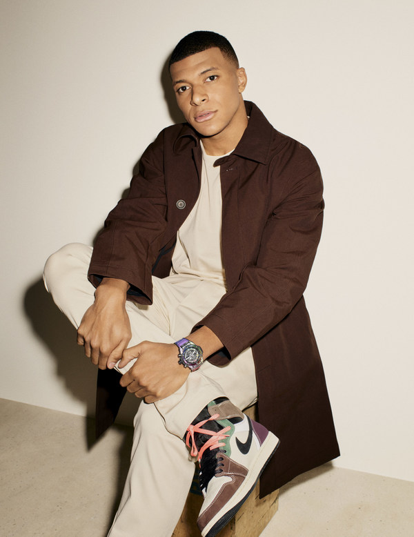 Hublot Ambassador Kylian Mbappé shot by Ezra Petronio Hublot Ambassador Kylian Mbappé shot by Ezra Petronio