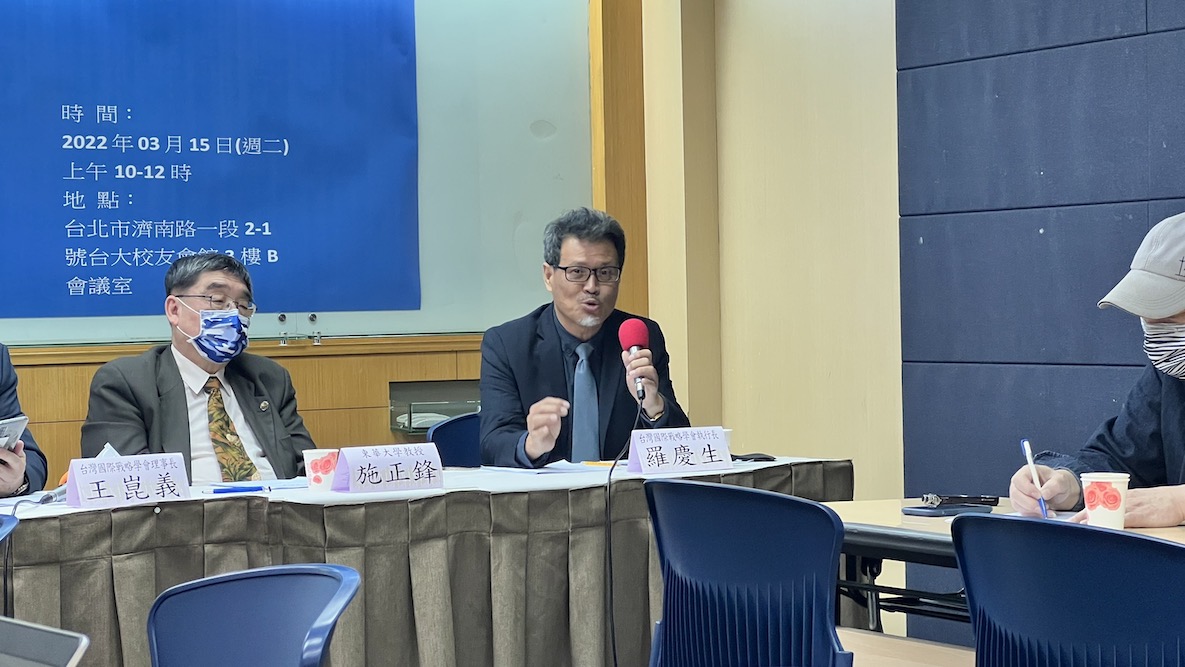 烏克蘭戰爭/俄軍推進基輔郊區 學者:普丁攻基輔會血流成河 64 台灣國際戰略學會執行長羅慶生。 1