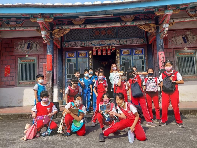 屏東縣惠農國小師生參訪九如鄉龔家古厝