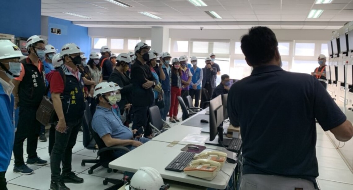 環盟台東分會協同台東縣議會專案考察台東焚化爐