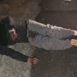 ▲霧峰萬豐派出所員警張紹峯凌晨4時自主跑步訓練時，意外發現路倒黑衣男子 (圖/台中霧峰分局 提供)