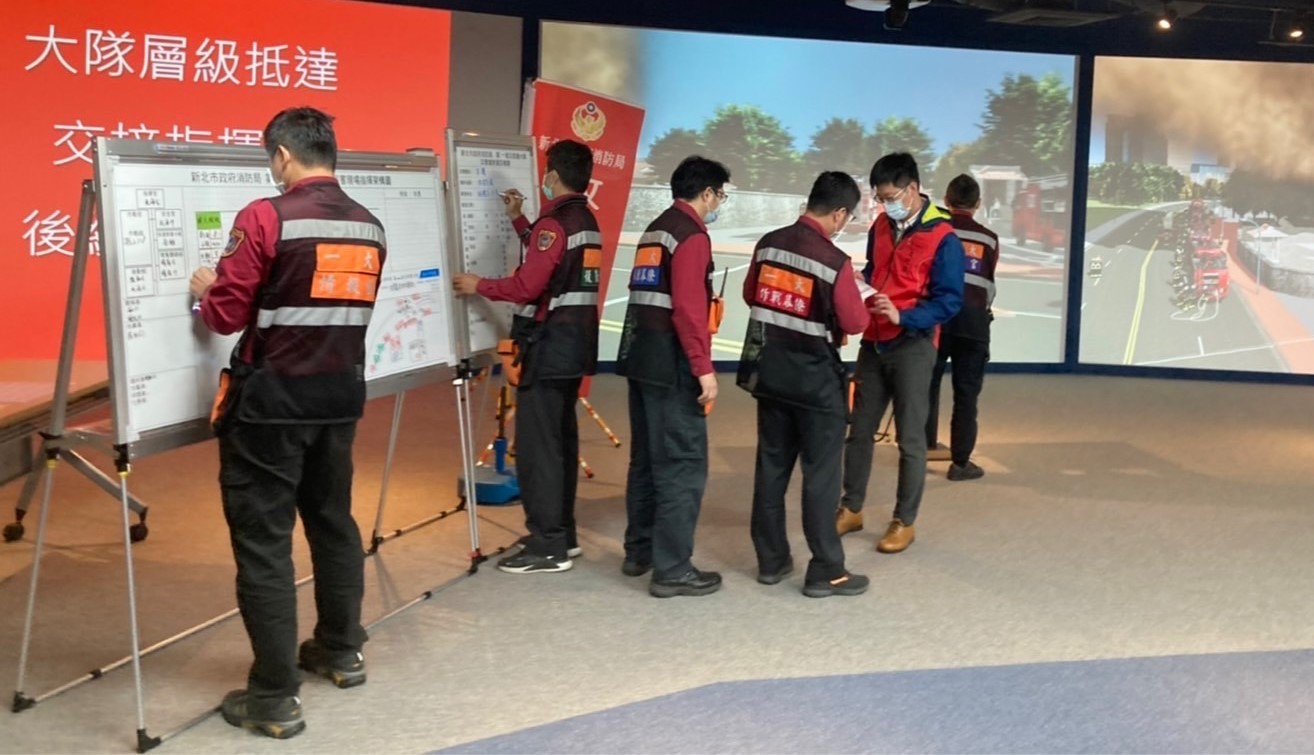 強化古蹟安全 新北跨單位VR火災搶救演練
