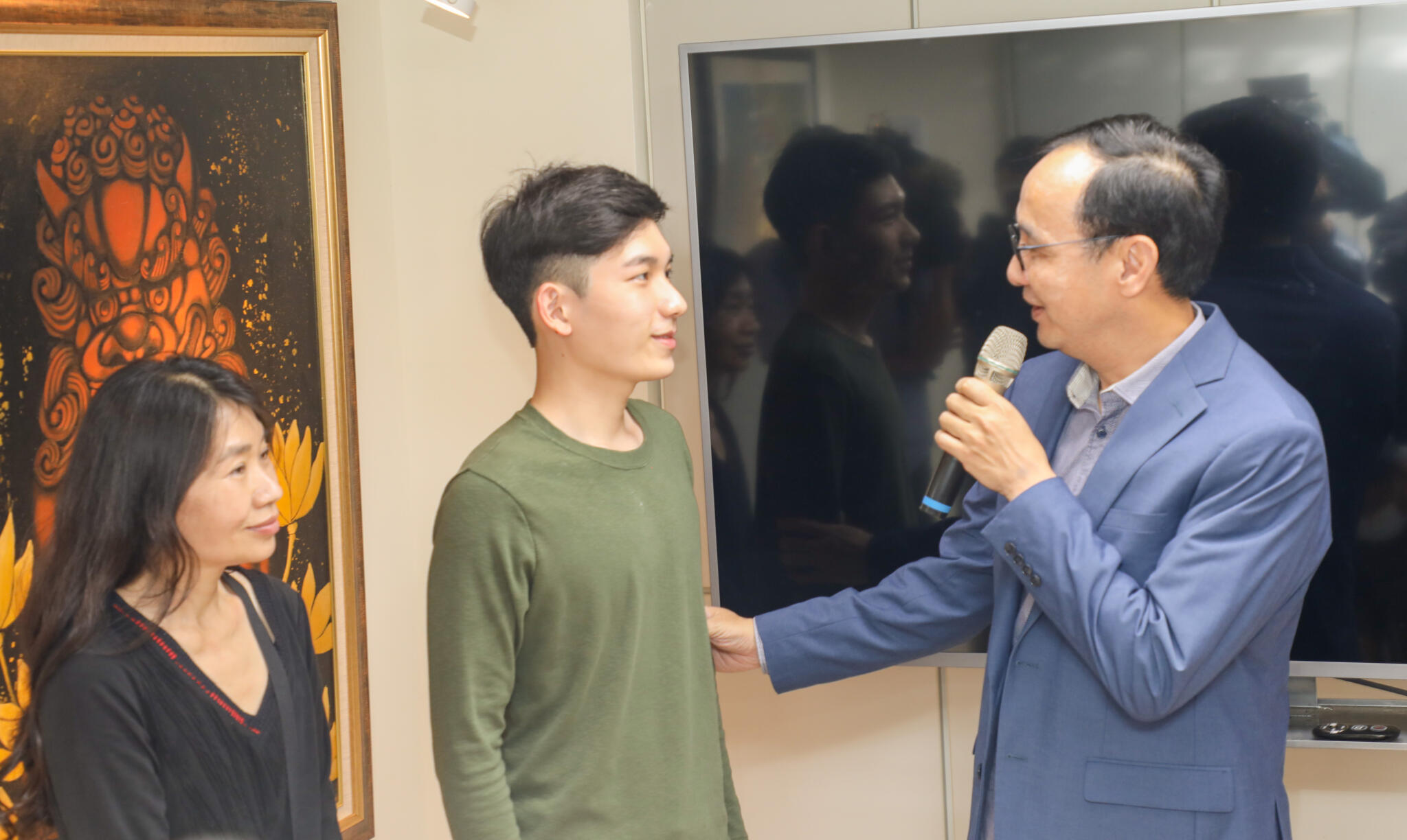 國民黨桃園市長戰將卡關/朱立倫以培育青年之名 同框陳學聖 46 S 54379051