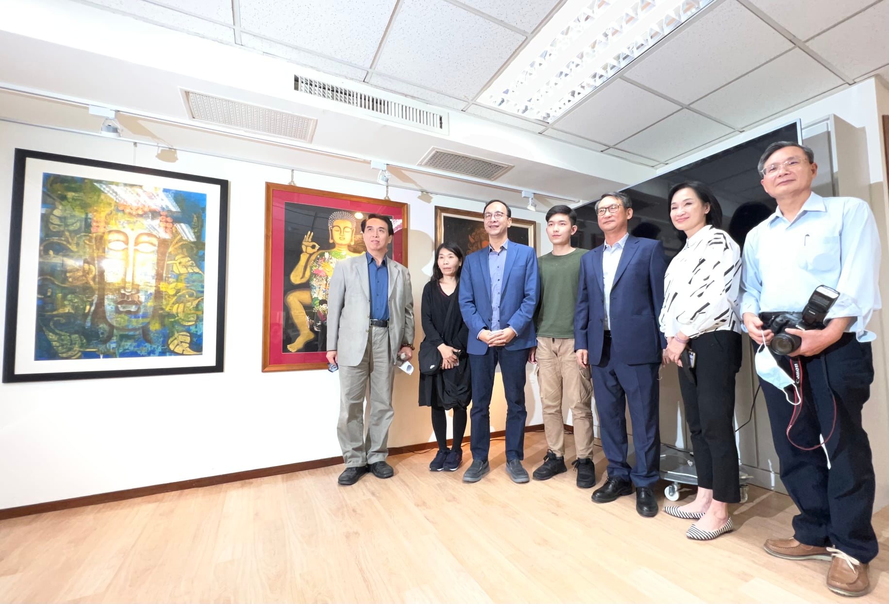 國民黨桃園市長戰將卡關/朱立倫以培育青年之名 同框陳學聖 47 275782333 4956055014485585 7212596719655791782 n 1