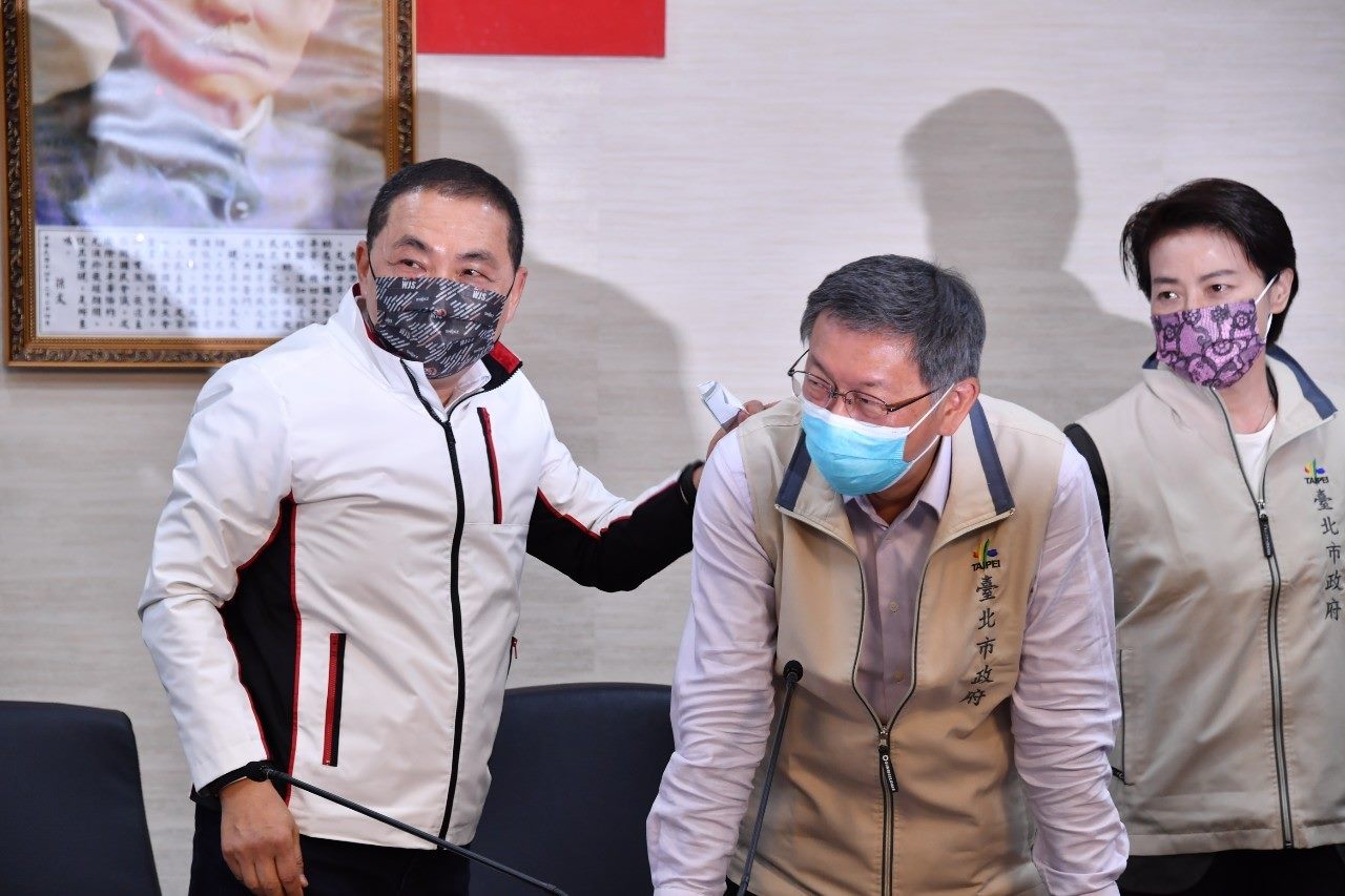 【有影】藍白合/柯文哲、侯友宜同框問2024配?侯:現在不就是雙北配! 87 藍白合/柯文哲侯友宜同框 問2024配?侯友宜:現在不就是雙北配!