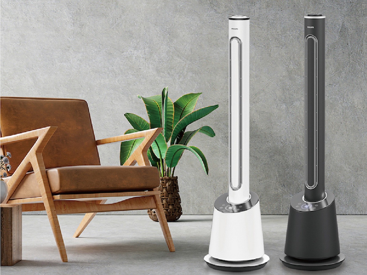 由雙全國際代理的PHILIPS DC無葉風扇系列冷暖兩用、鋁合金機身、兩倍風距，即日起嘖嘖開放預購