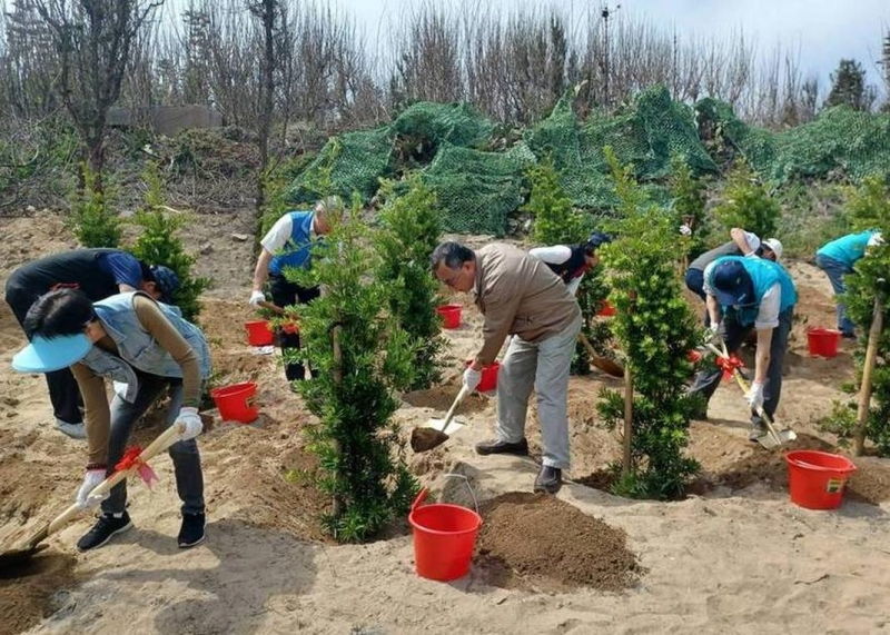 澎湖舉辦森活的碳循 守護島嶼林植樹活動