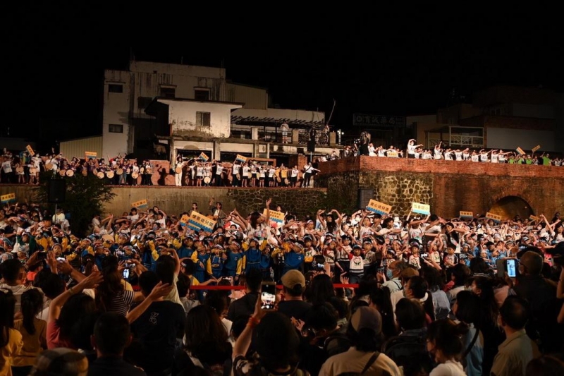 屏東半島歌謠祭千人傳唱 民謠歌聲撼動人心