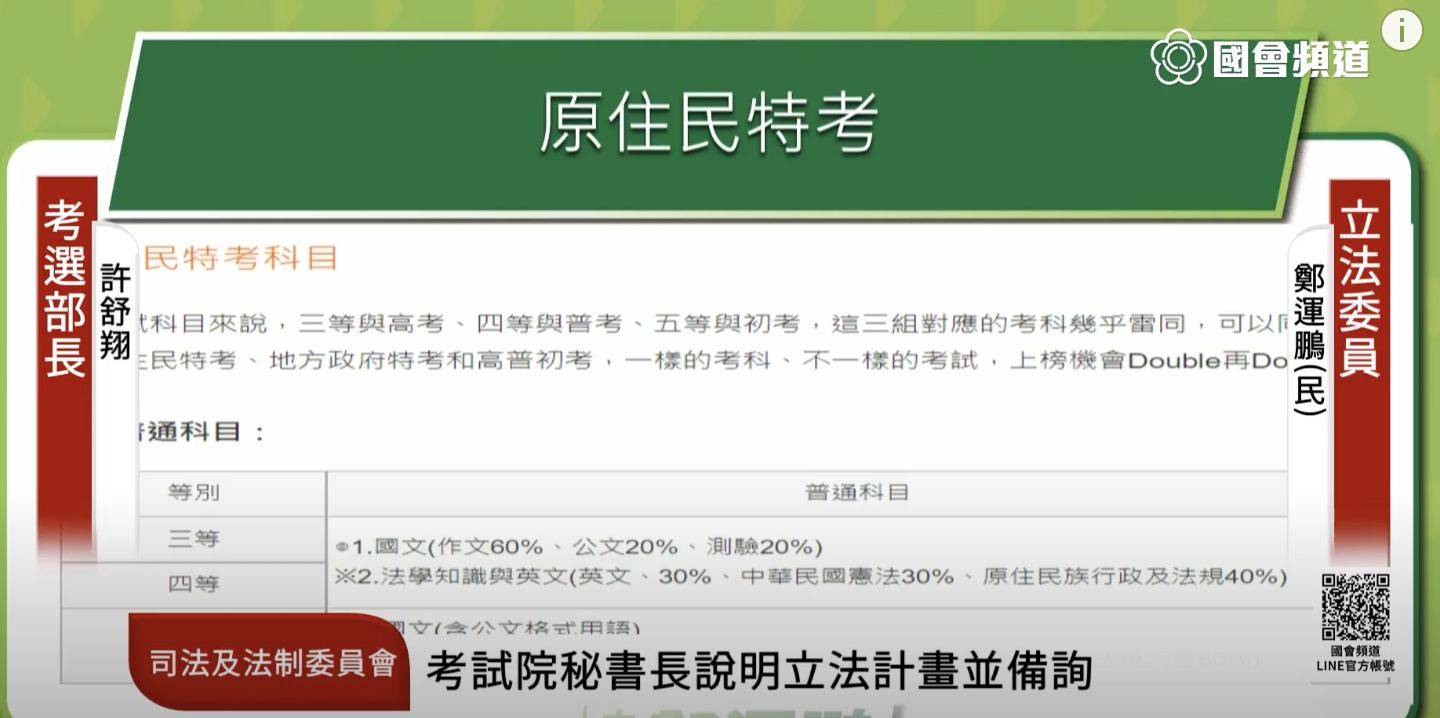 原住民特考