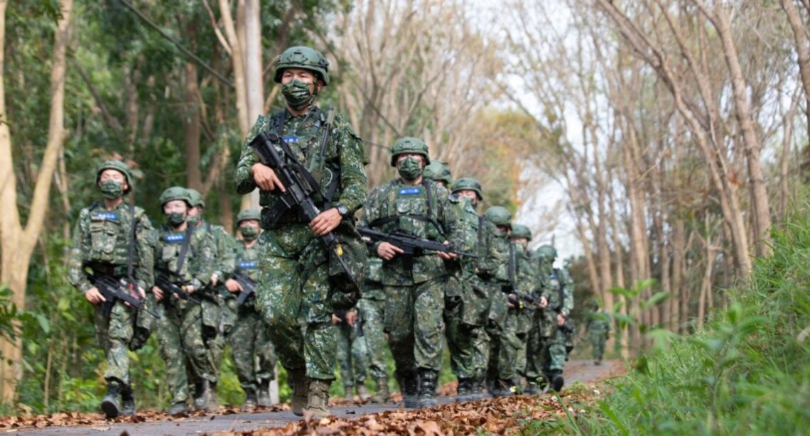 203旅砲兵營新制教召第4天 戰術行軍訓練考驗召員體能