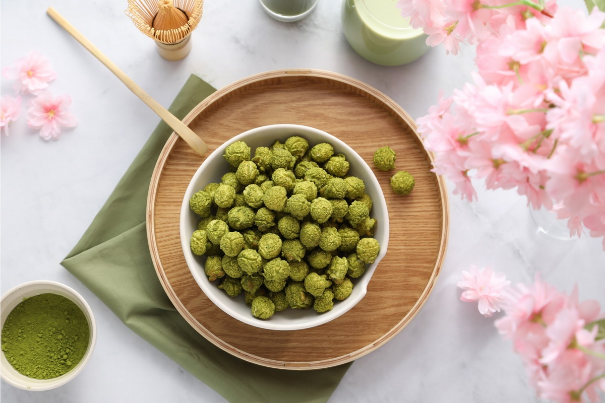 抹茶拿鐵爆米花