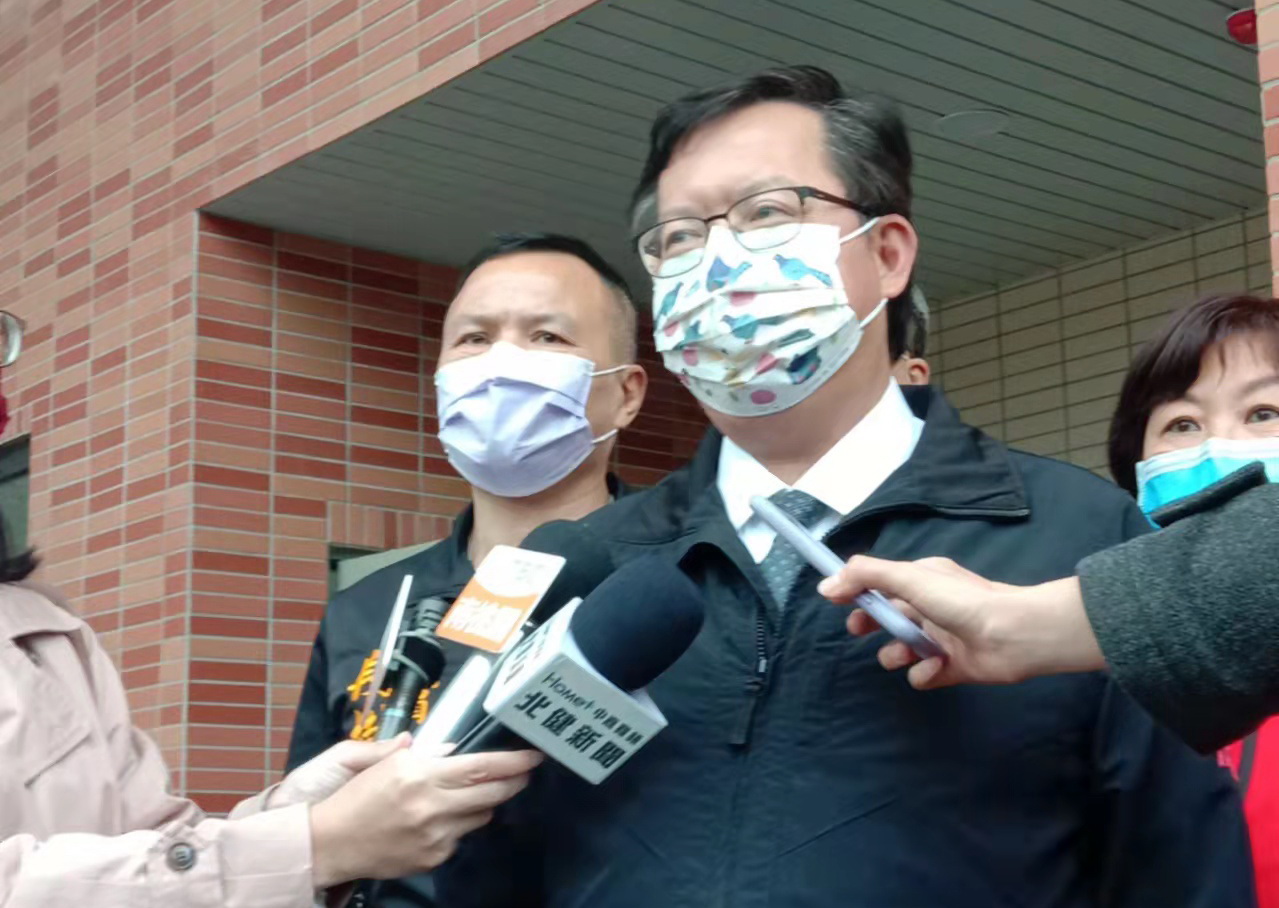 圖片說明:鄭文燦說,國道3號增設大鶯豐德交流道未來完工後,到瑞德里只要五分鐘。(記者馬治薇攝)