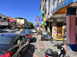 圖片說明:取締前的街景。(記者劉治強攝)