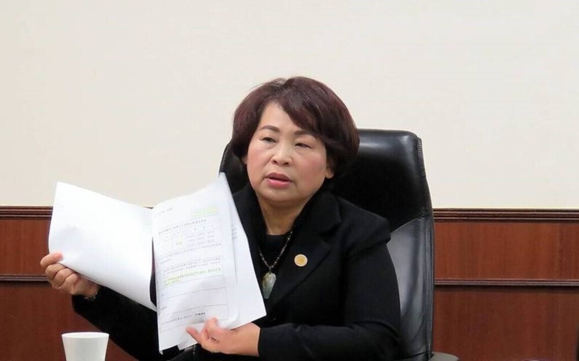 台南前議長賴美惠涉詐領助理費交保