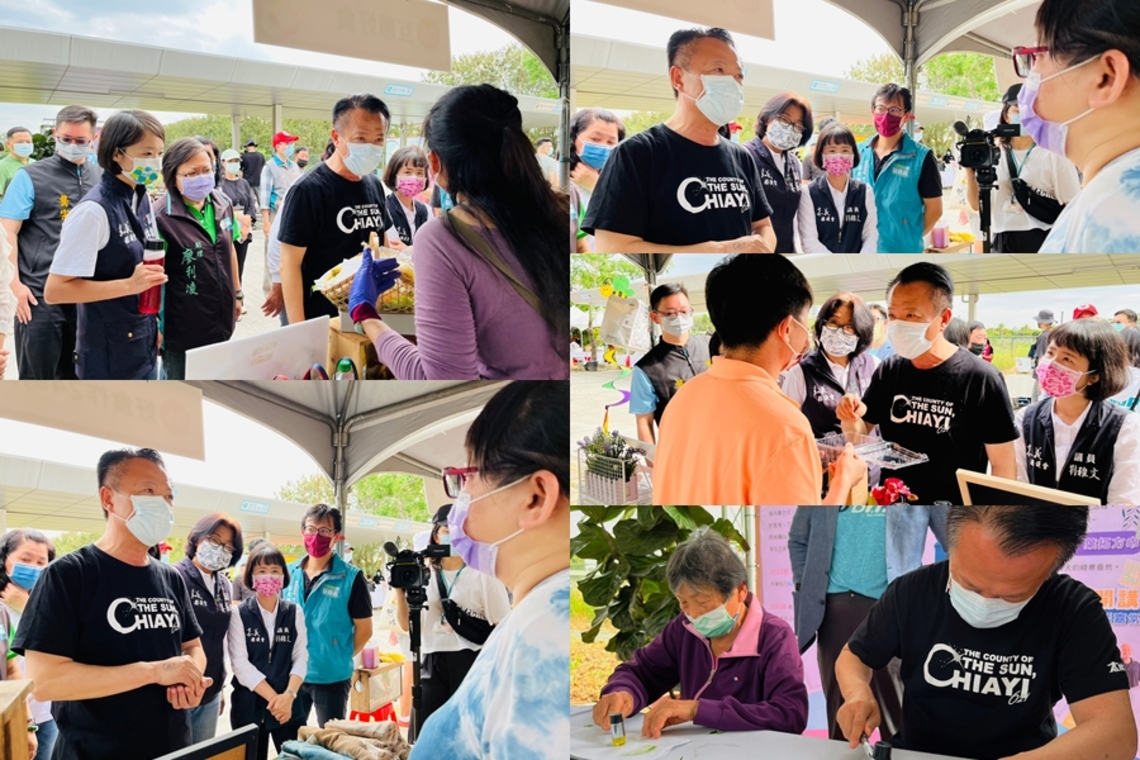 嗨翻嘉義．我要+1！青年市集活動 26個在地青創攤位齊聚與消費者互動