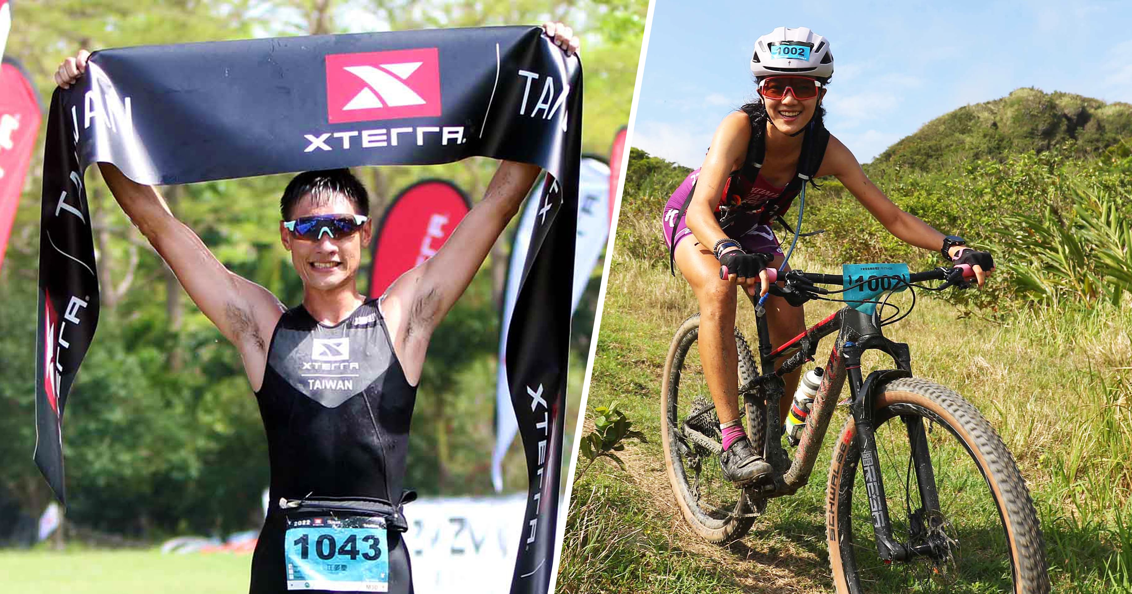 2022 XTERRA 越野鐵人三項賽|江晏慶從心出發奪冠,王千由與山野為伍稱后