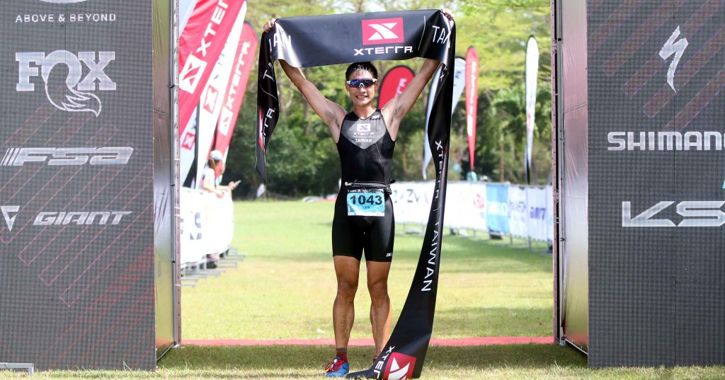 「越野王子」江晏慶 逆轉賽局拿下2022 XTERRA TAIWAN 冠軍。圖片來源:XTERRA TAIWAN