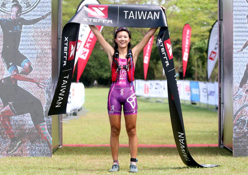 王千由拿下 2022 XTERRA TAIWAN 越野三項女子冠軍。圖片來源:XTERRA TAIWAN