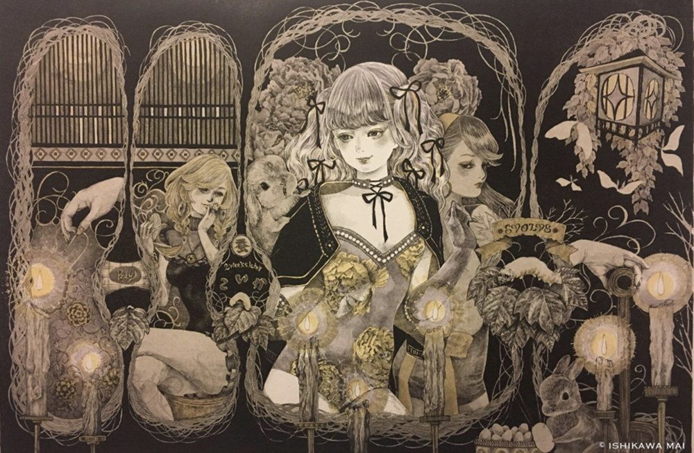 ▲石川真衣作品「silky1」。(圖/A4藝廊提供)