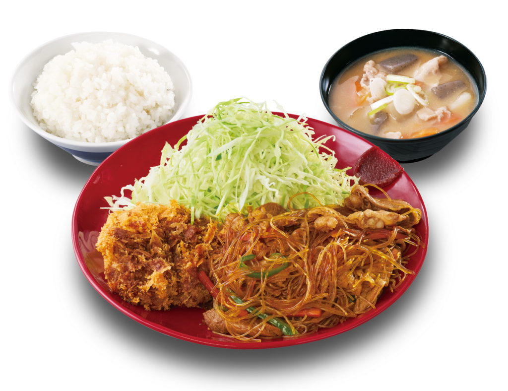 吉豚屋牛春雨酥炸腰內豬排雙拼丼定食，雙主餐超大份量，肉肉控絕對不能錯過，全力為你補充元氣！