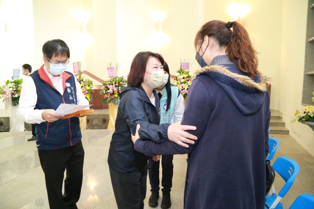 市長慰問家屬