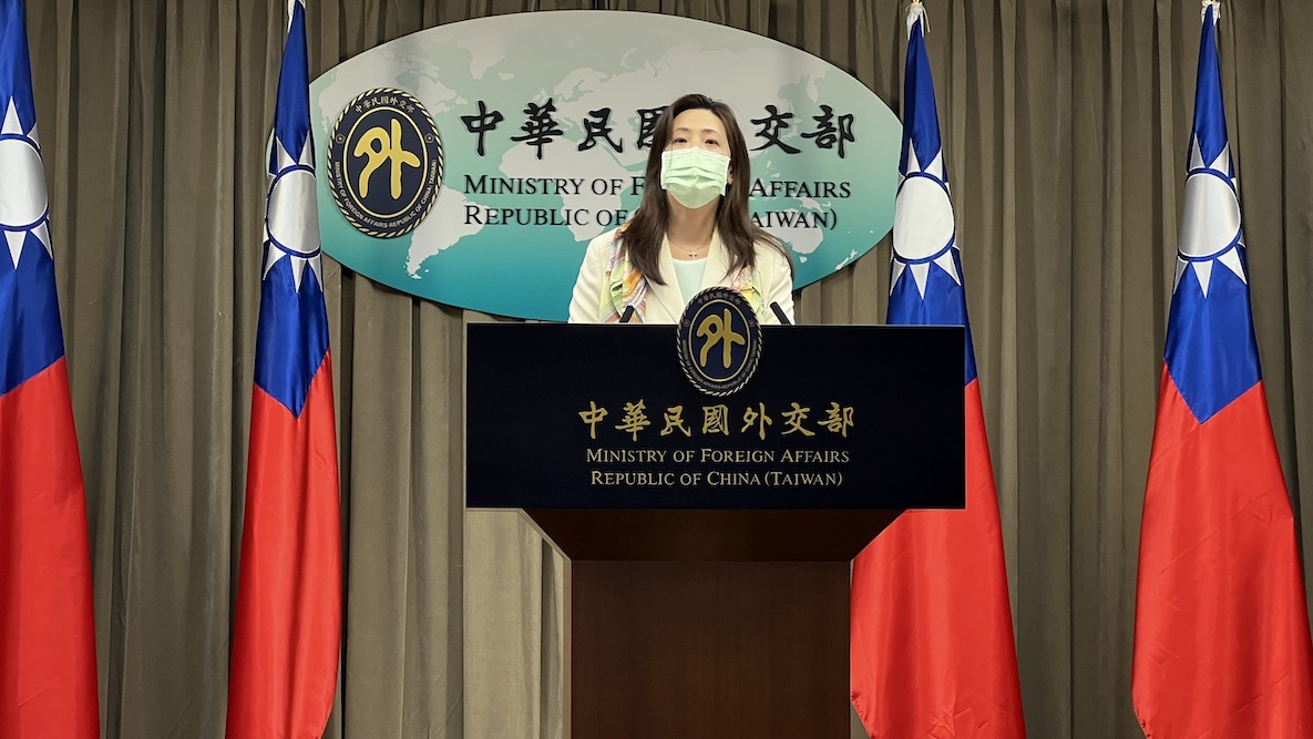 中共曲解聯合國決議納台灣入一中 外交部:嚴厲譴責不當解釋 70 外交部發言人歐江安。