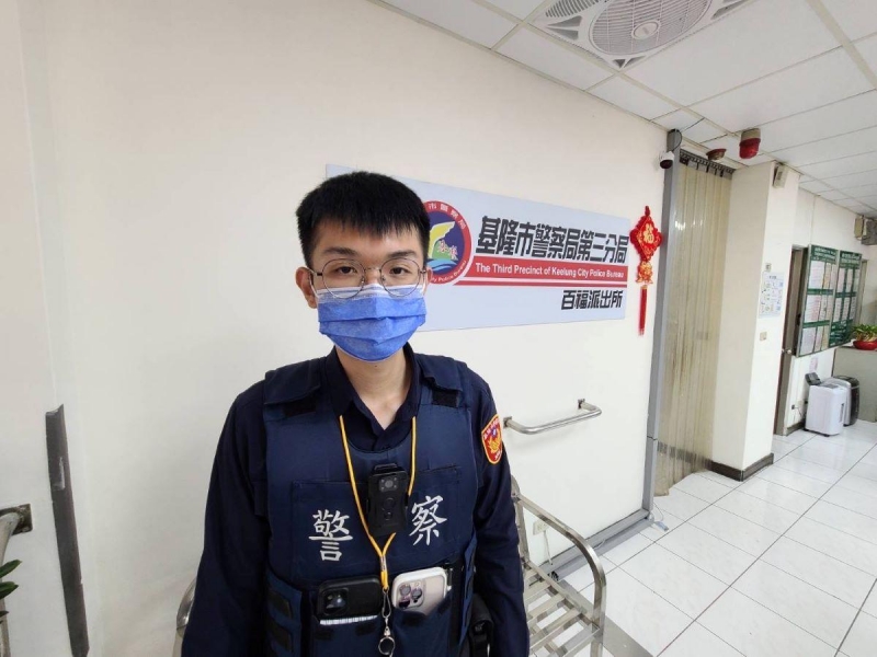 失智翁迷途家屬急報協尋 百福暖警助返家