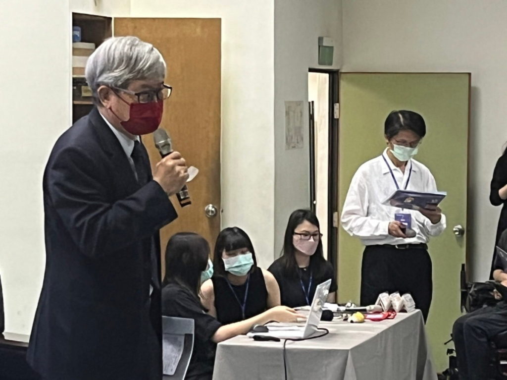 吳連賞校長表示,藝術是現代城市生活品質中的靈魂。