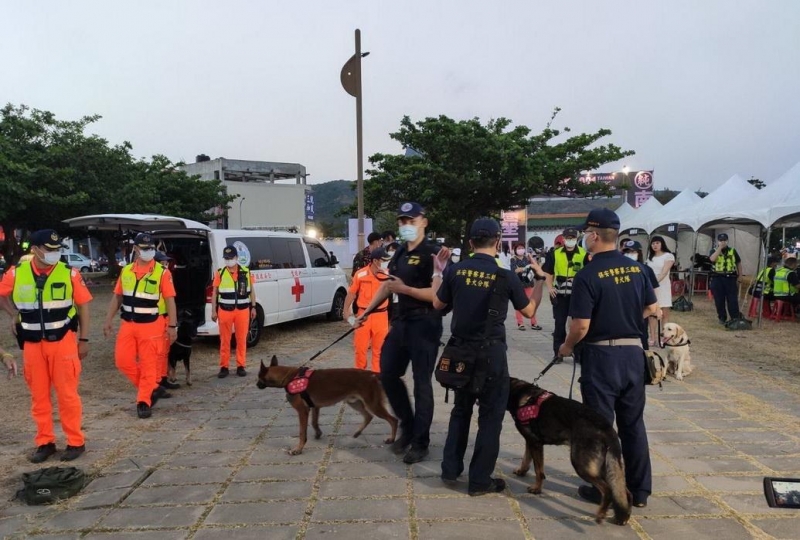 屏東獨立音樂祭 屏警及友軍支援維護治安交通疏導
