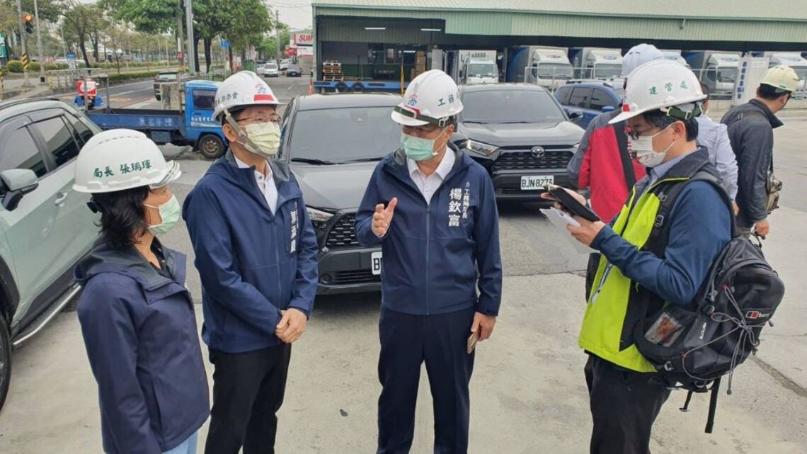 高市府今日專案稽查東南集團等7處營建工地 針對缺失重罰並勒令停工
