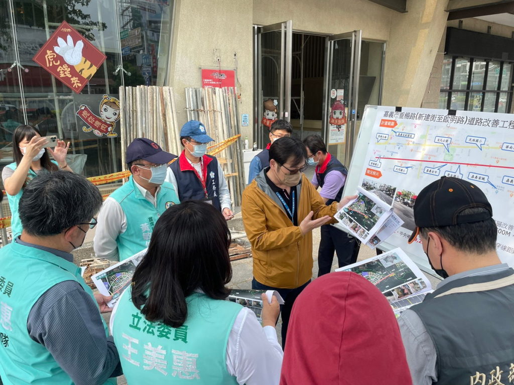 市府工務處簡報說明本市提升道路品質計畫