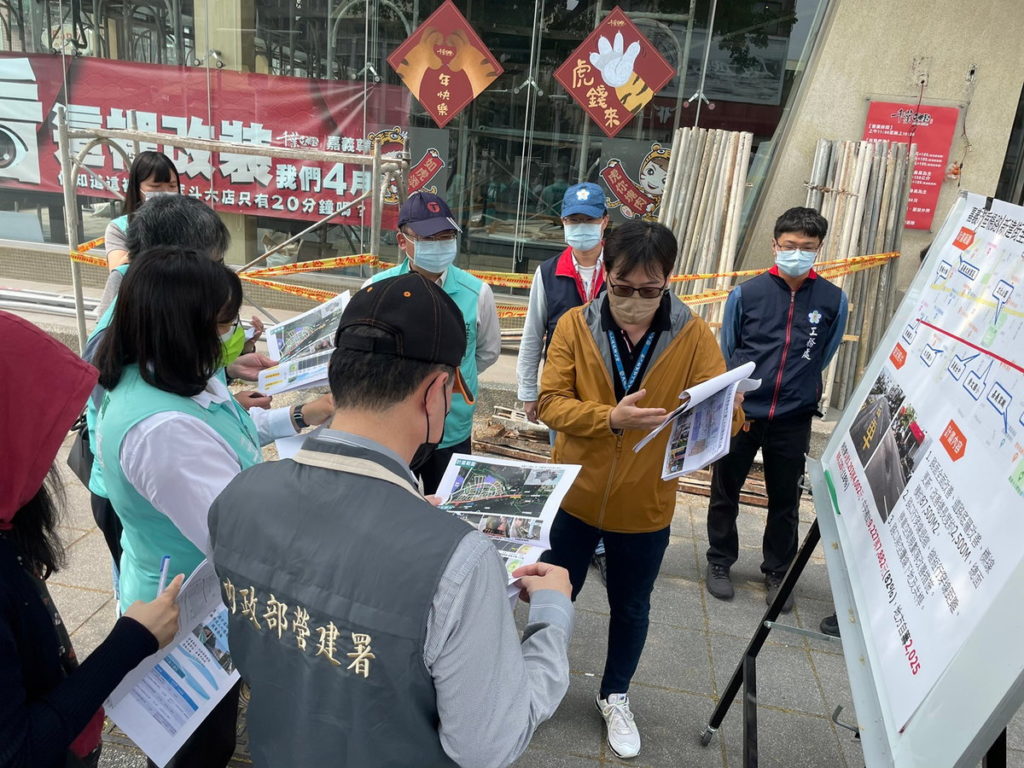 市府工務處簡報說明本市提升道路品質計畫