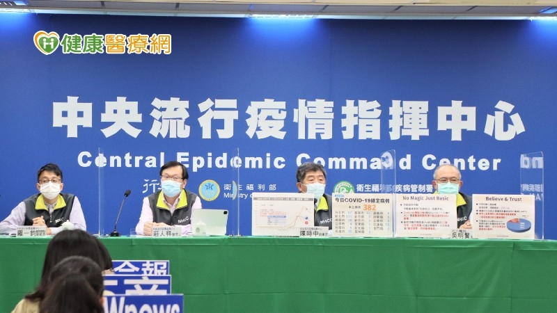 本土+382創新高 陳時中:清零不可能,共存是必然