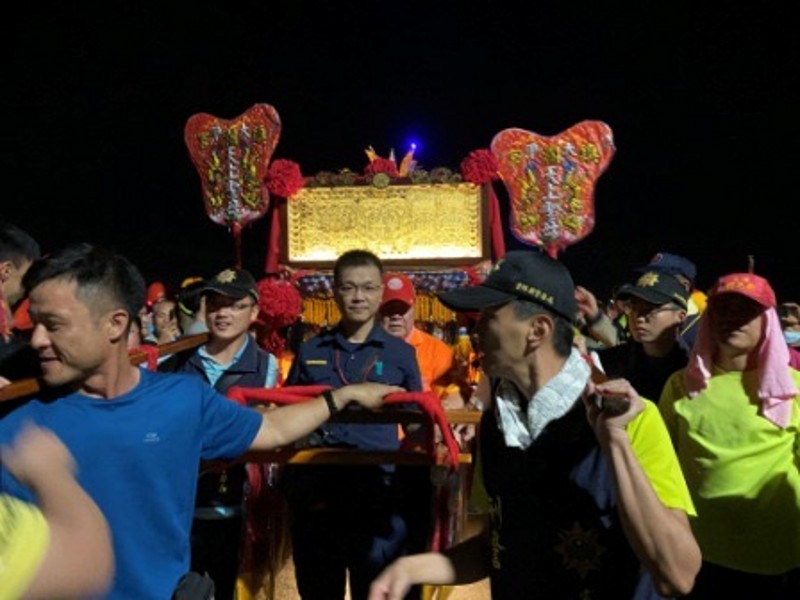 大甲媽祖遶 警方籲香客遵守防疫規定
