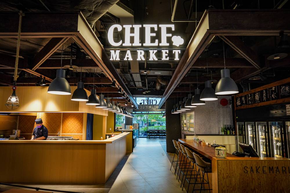 顛覆餐食界線! CHEF MARKET為都市人打造最食髦的市場 64 春大直「主廚市場CHEF MARKET」打造都市中的桃花源,主廚真誠分享獨家私藏,讓頂級食材更親民,成就每位食髦的生活品味家。