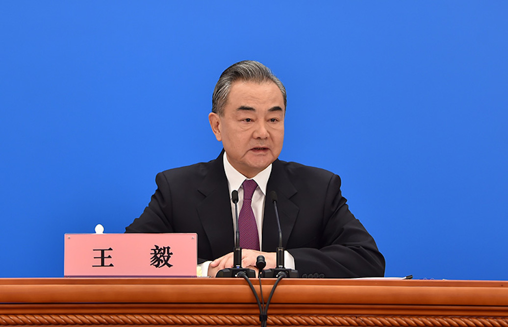 裴洛西訪台引中國強烈反應 兩岸外交部門隔空駁火 57 中國外交部長王毅。