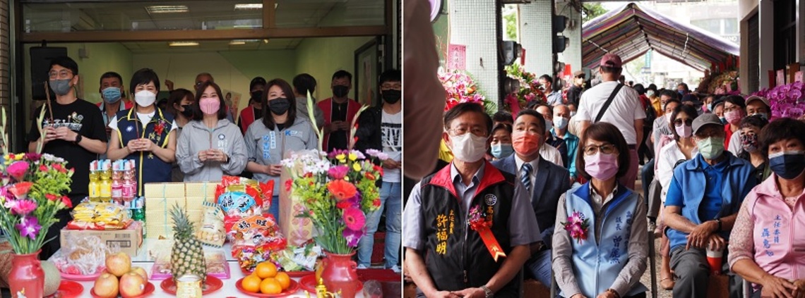 許采蓁服務處喬遷茶會 高雄藍營眾星雲集 民眾高呼情義都在