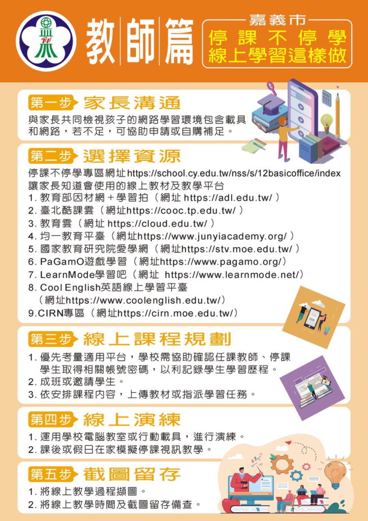 嘉義市停課不停學