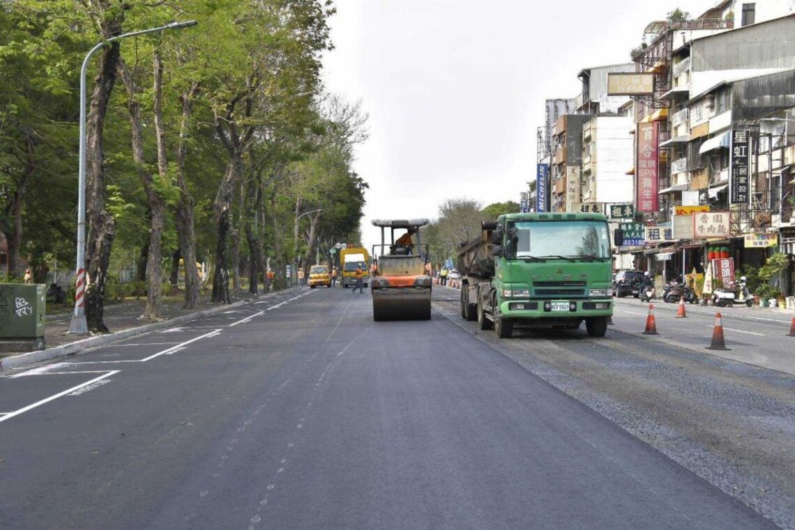 林欽榮副市長視察左營區軍校路改善