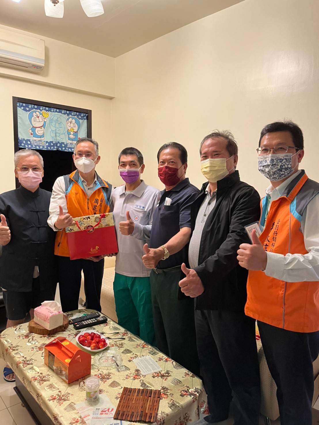 板橋郵局關愛社區系列活動 板橋郵局郵人溫馨情-林登賢郵務士