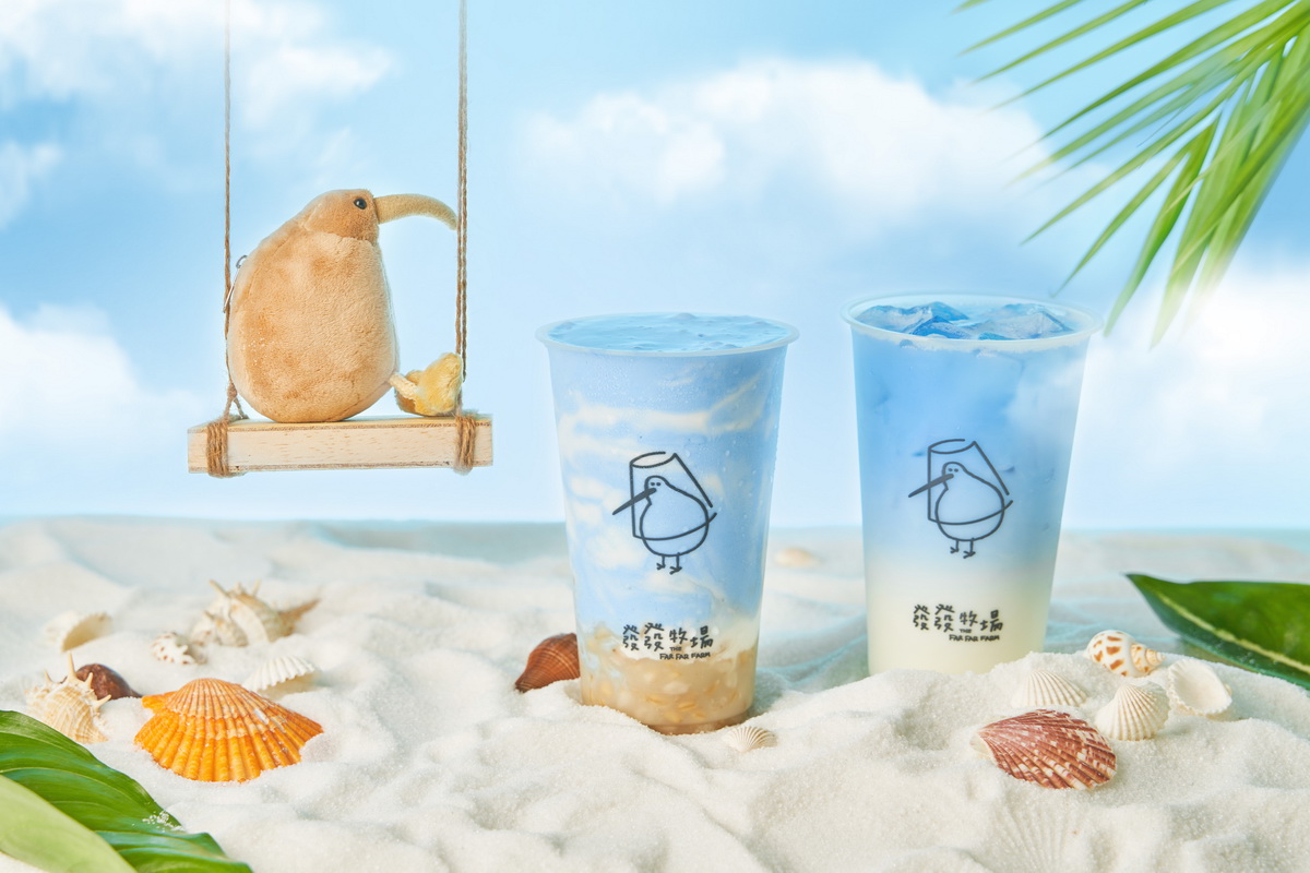 優格手搖飲發發全新推出「飄飄藍系列」 寄情舌尖旅行徜徉悠藍
