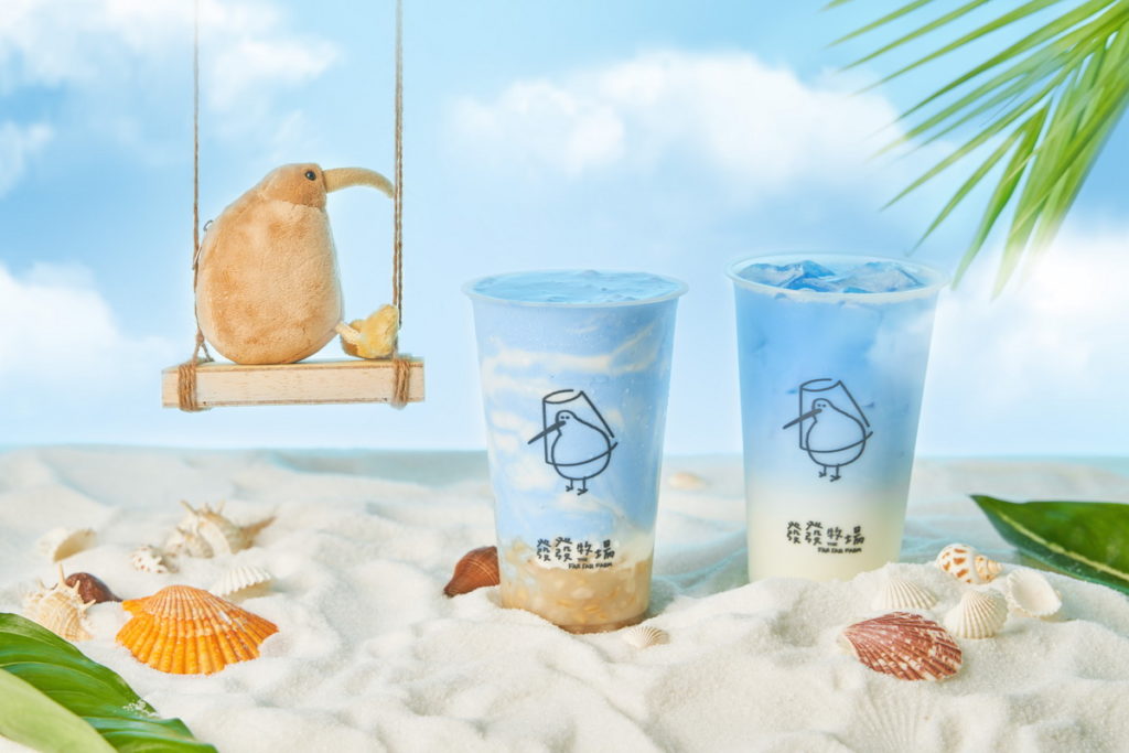 優格手搖飲發發全新推出「飄飄藍系列」 寄情舌尖旅行徜徉悠藍