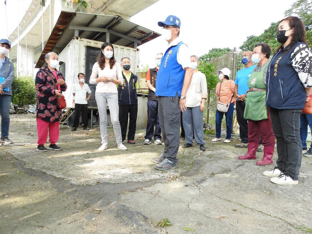 林明溱會勘國姓6處受損道路 允動支逾850萬改善