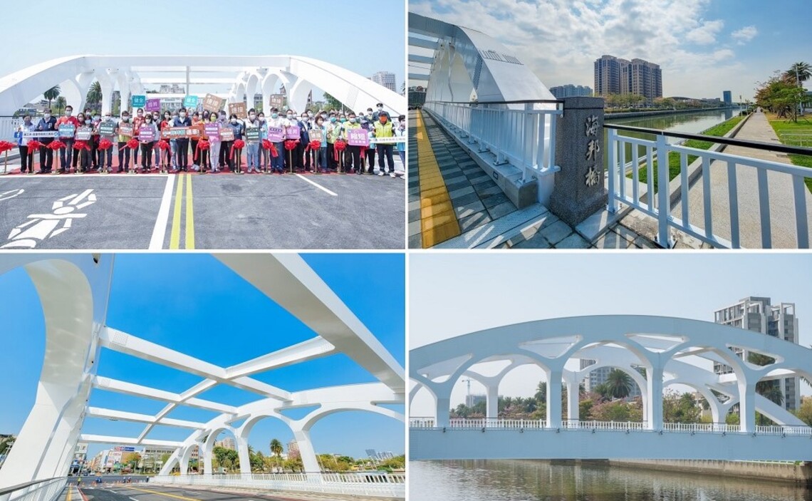 交通、生活更方便 前鎮海邦橋17個月通車啟用！銜接五甲與草衙兩地生活圈