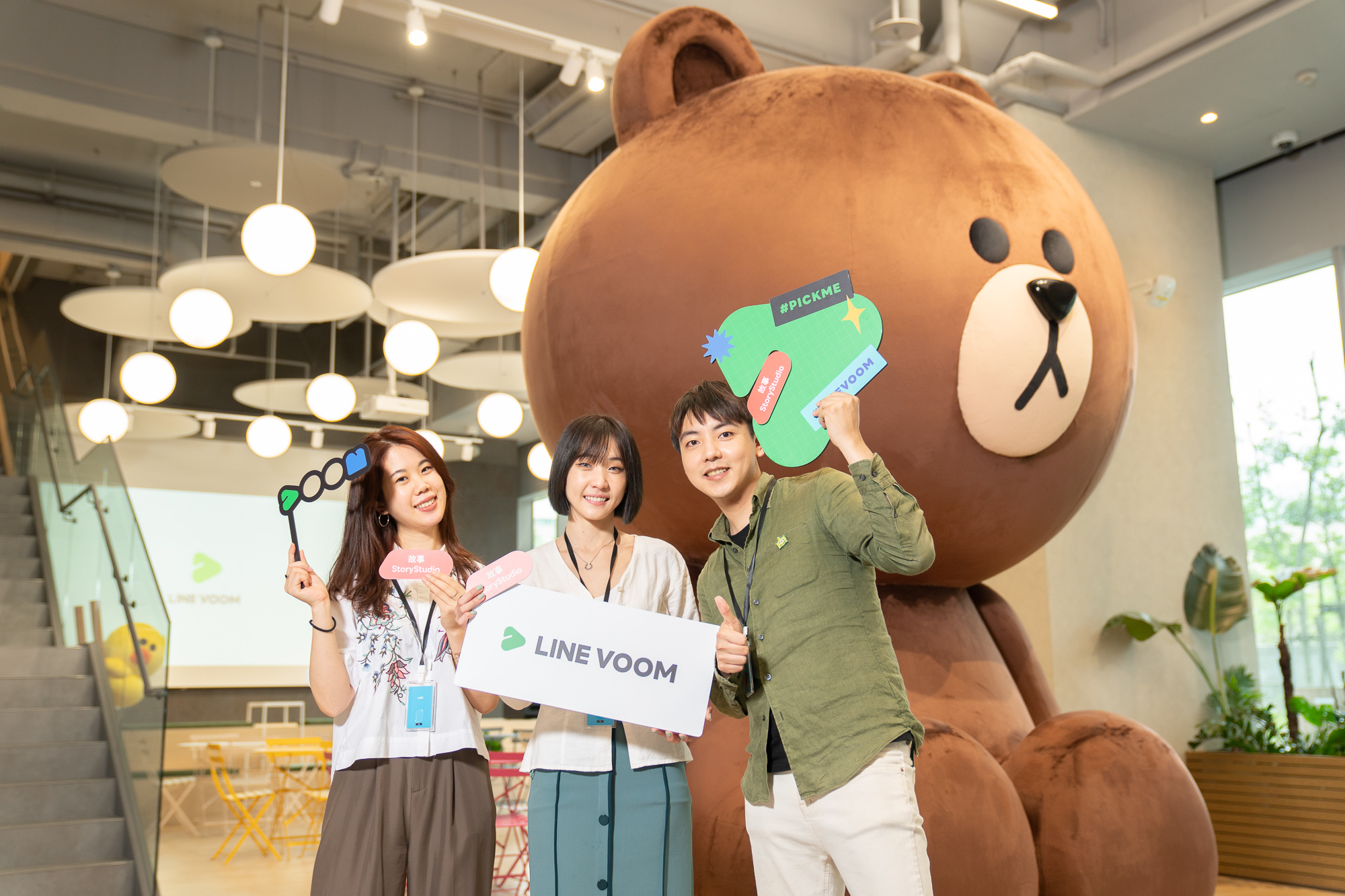 【圖2】「LINE VOOM創意加速金」長片節目入選團隊：故事Story Studio